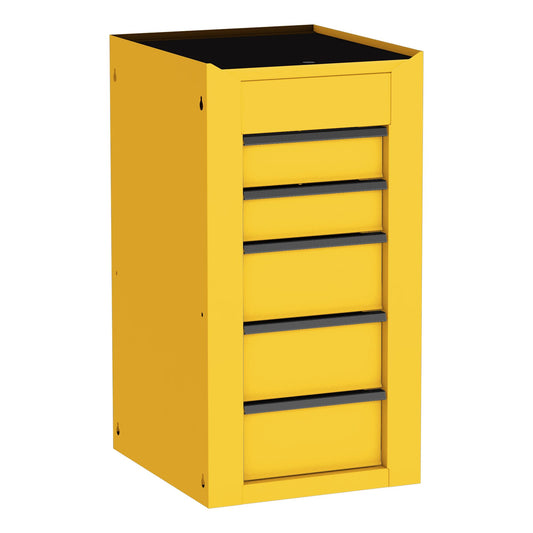 5-Drawer Side Box for UC3720 (MB199) Carts - Sunburst Yellow