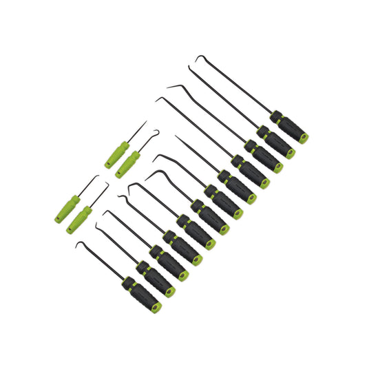 16-PC. Mac-Grip™ Pick Set - Hi-Vis Green