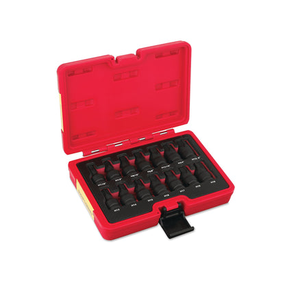 14-PC. 1/2" Drive R.B.R.T. Metric/SAE Impact Hex Drivers