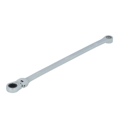3/8" XL Double Box Flex Head Ratcheting Wrench - 12 pt.