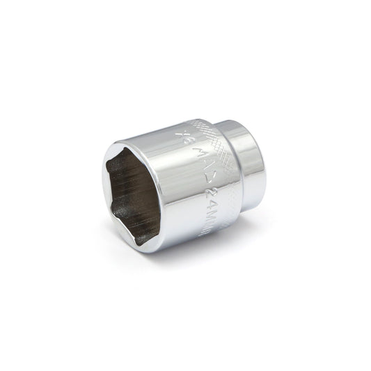 3/8" Drive Socket 24mm - 6-PT.