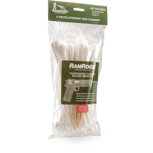 RamRodz™ Barrel Cleaner .45 Caliber - 75-PK.
