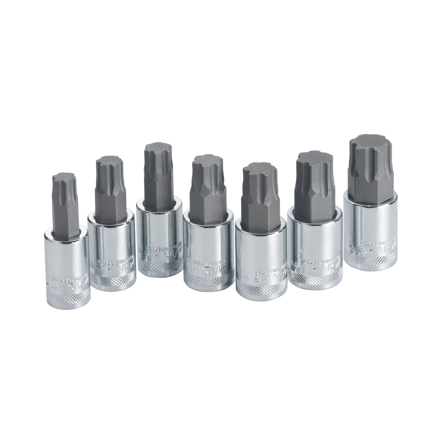 7-PC. 1/2" Drive R.B.R.T.™ Short Metric Hex Socket Set