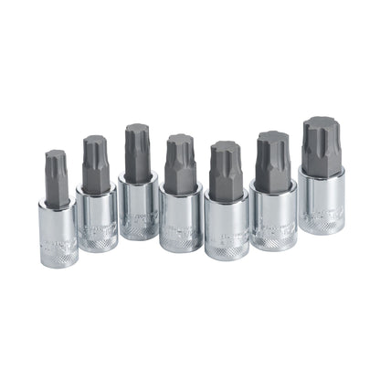 7-PC. 1/2" Drive R.B.R.T.™ Short Metric Hex Socket Set