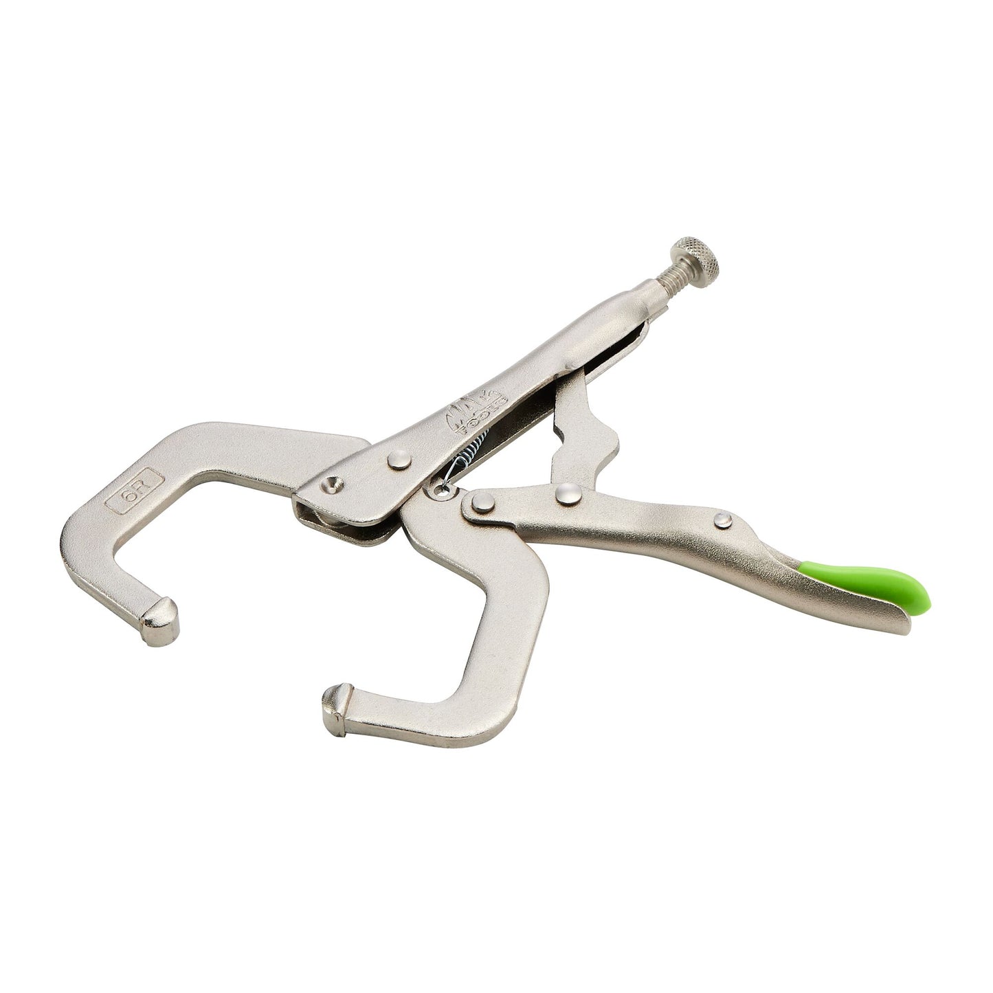 6" C-Clamp Trigger Release Locking Pliers - Green