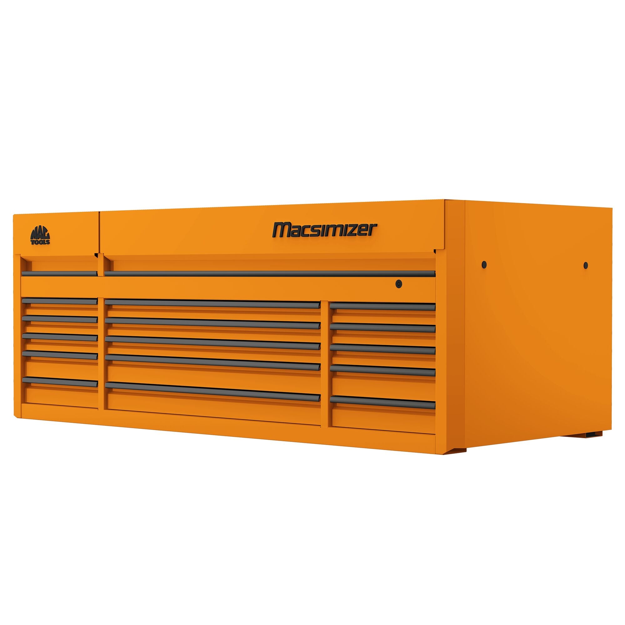 M.SMANSORY MP4-12C クロームオレンジ LIMITED30pcs Macsimizer® 15-Drawer Top Chest - Fireball Orange