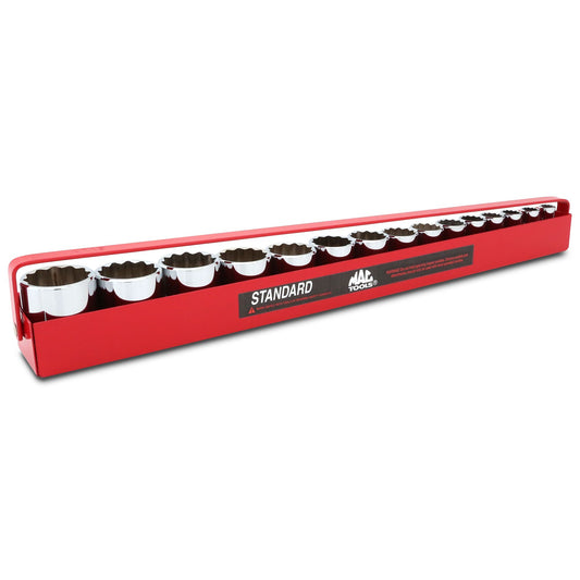 15-PC. 1/2" Drive SAE Socket Set - 12-PT.
