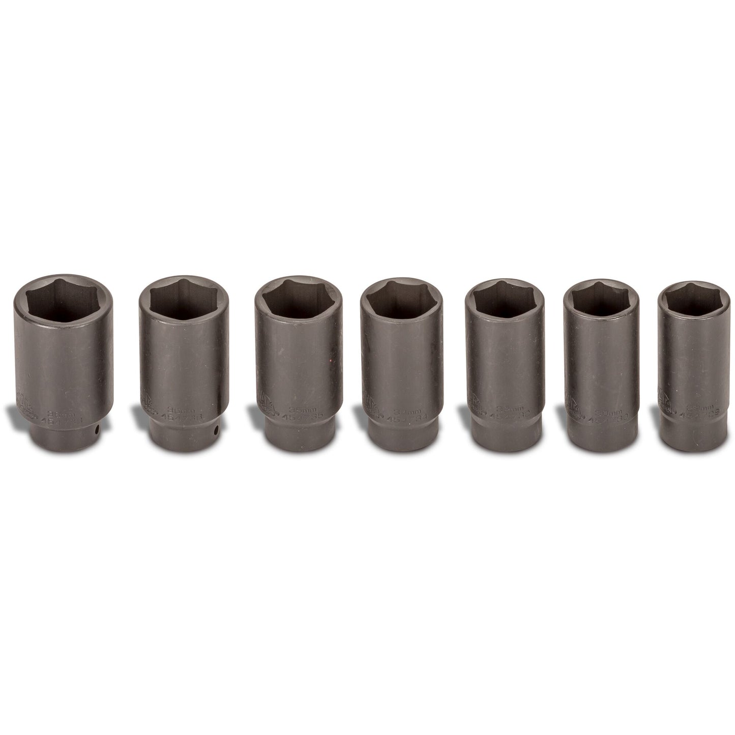 7-PC. 1/2" Drive Axle Nut Socket Set - 6-PT.
