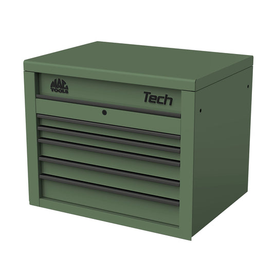 Tech™ Series 5-Drawer Top Chest - Olive Green