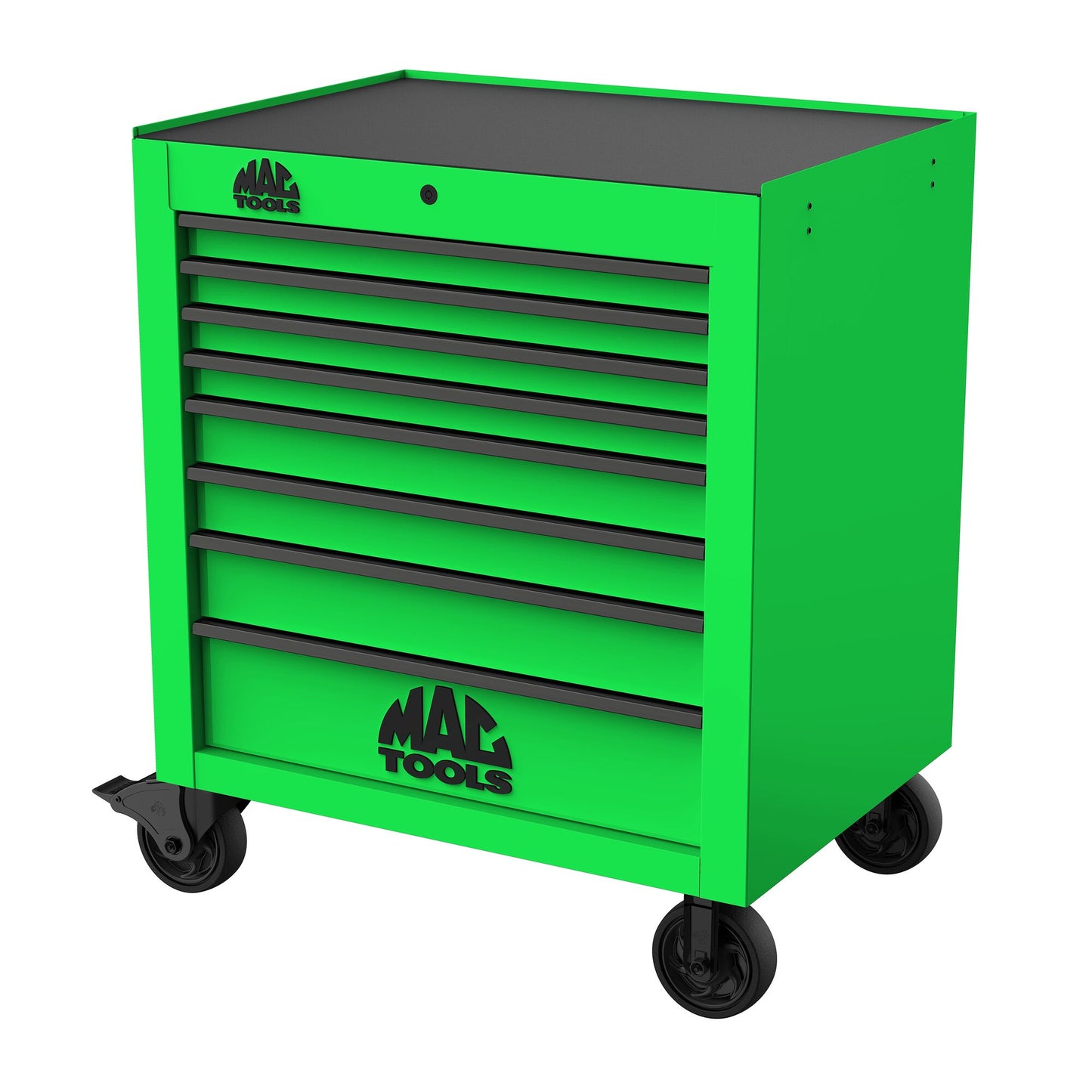 Tech™ Series 8-Drawer Workstation - Lime Green