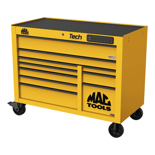 Tech™ Series 10-Drawer Workstation with PowerTech™ Drawer - Sunburst Yellow