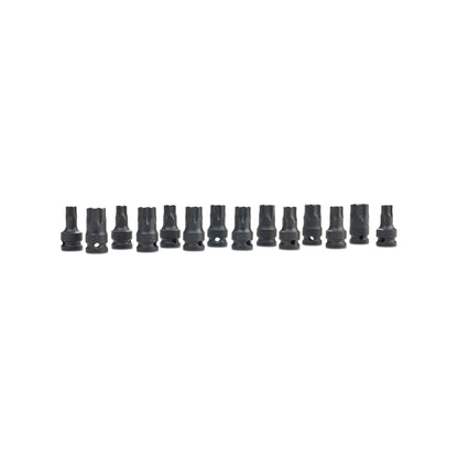 14-PC. 1/2" Drive R.B.R.T. Metric/SAE Impact Hex Drivers