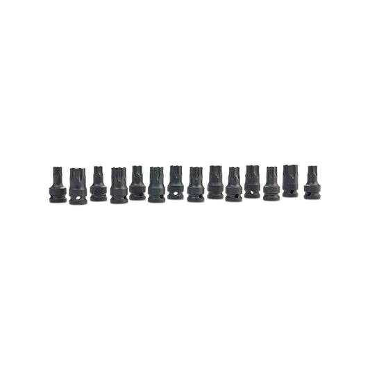 14-PC. 1/2" Drive R.B.R.T. Metric/SAE Impact Hex Drivers