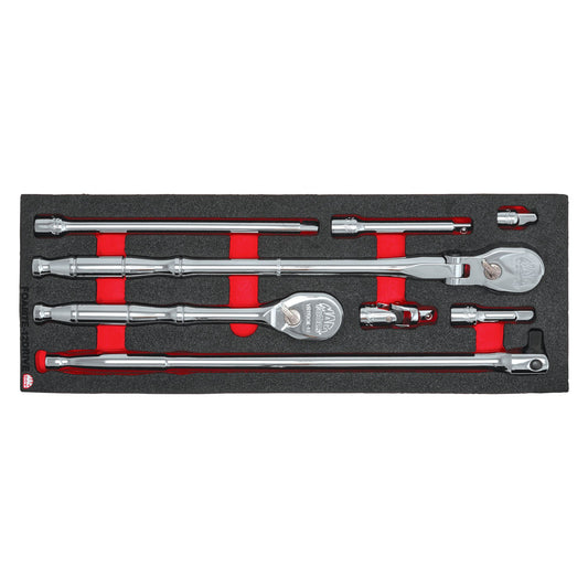 8-PC. 1/2" Drive Tool Foam Set