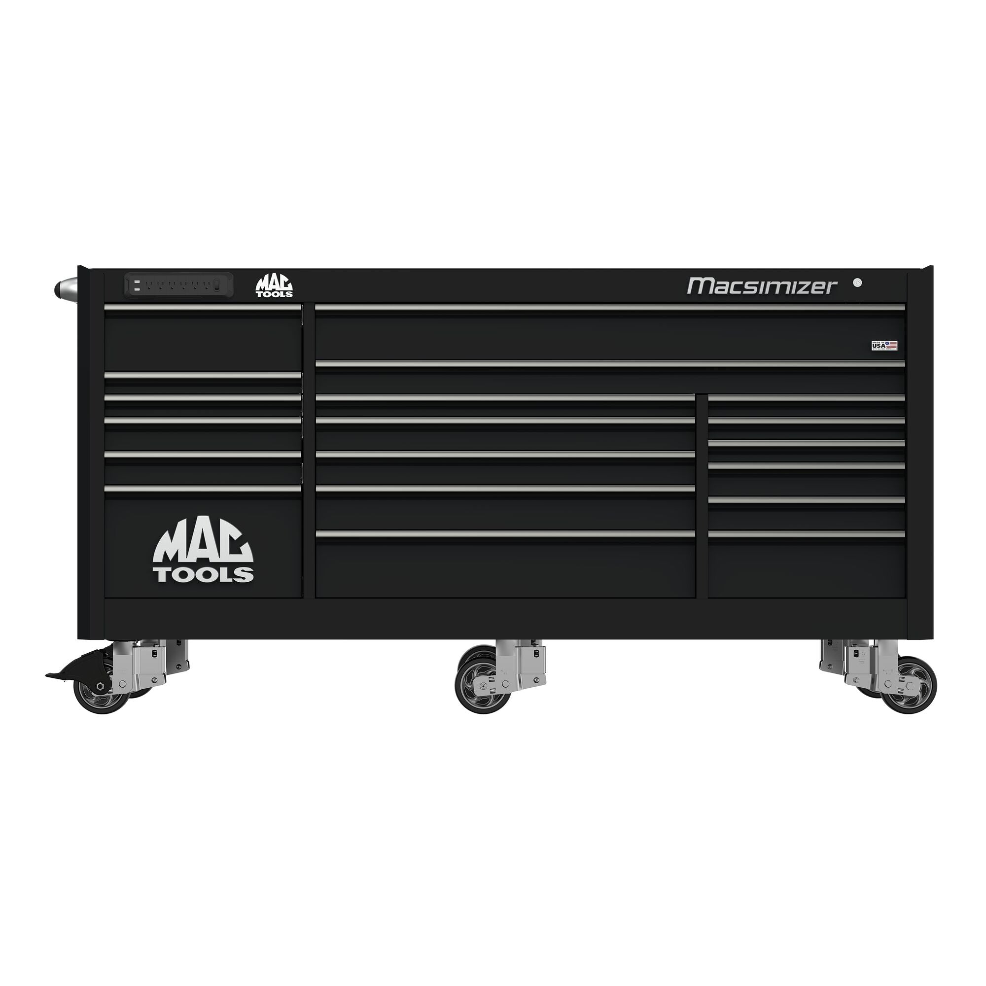 Macsimizer® 19-Drawer Workstation - Flat Black