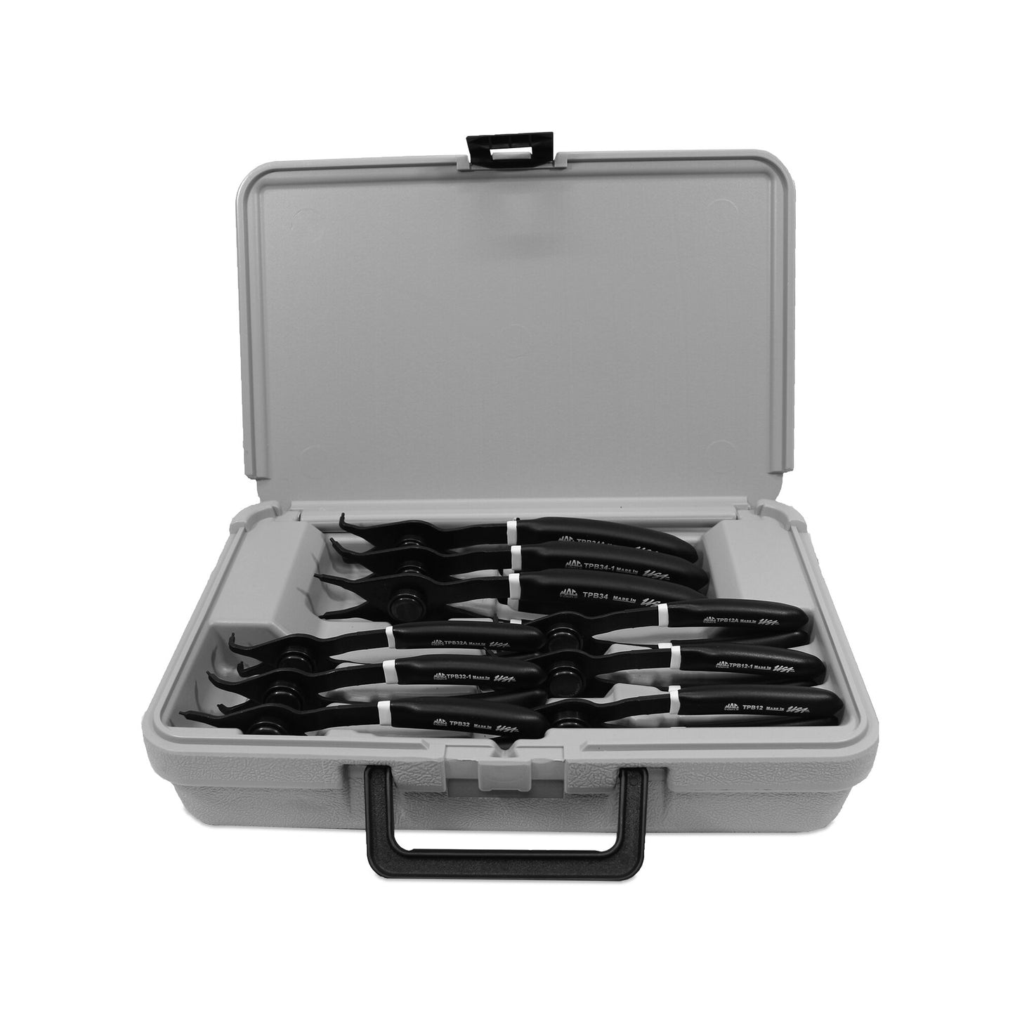 9-PC. Push-Button Retaining Ring Pliers Set