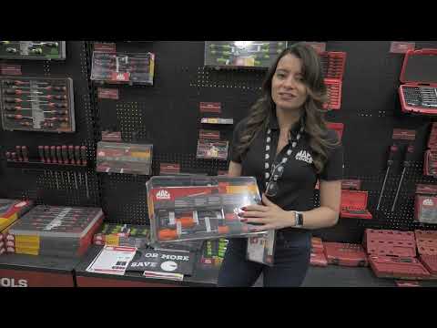 8-PC. Mac-Grip™ Combination Screwdriver Set - Green - SDB8DG-S