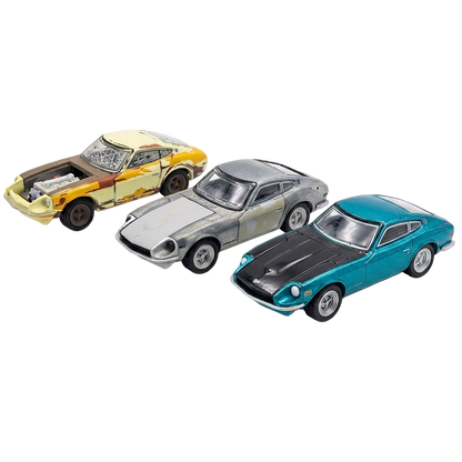 Datsun Project Car 1:64 Die Cast 3 PK