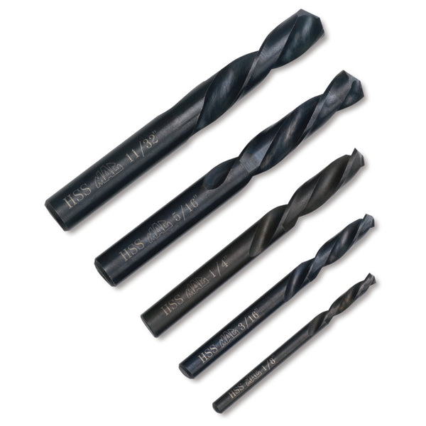 キルヒアイス Left-Hand High-Speed Steel Drill Bit 3/16