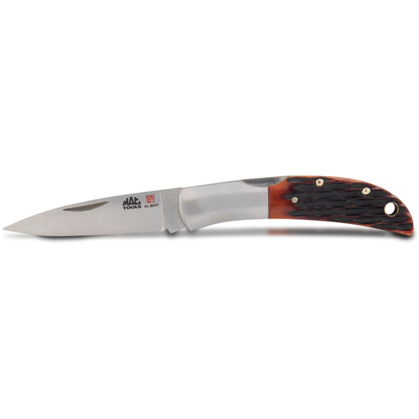 Mac Tools® Al Mar® Honey Jigged Bone Hawk™ Classic Folding Knife