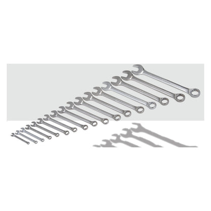 17-PC. SAE Combination Wrench Set - 12-PT.