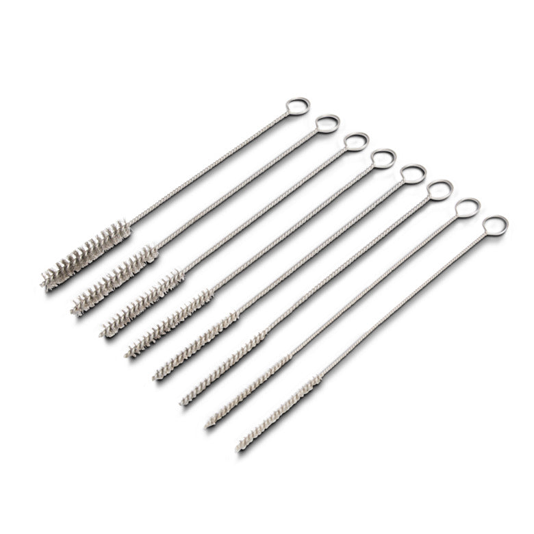 8PC. Stainless Steel Micro Bore and ValveGuide Brush Set IPA8087