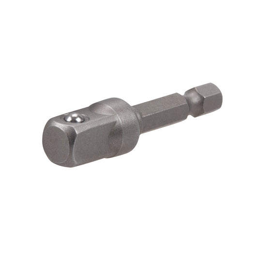 3/8" Drive Male x 1/4" Hex Male Socket Adapter - 2"