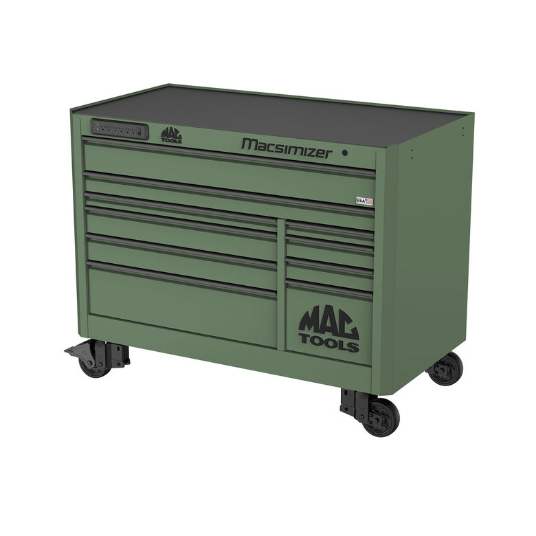 Macsimizer® 10-Drawer Workstation - Olive Green - M5930P-OG