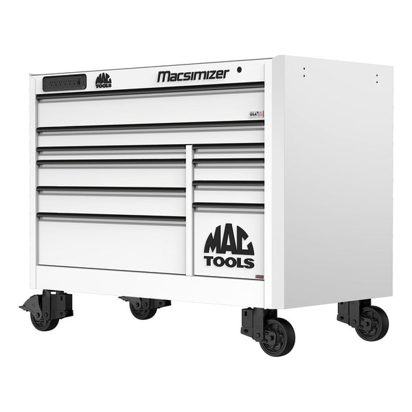 Macsimizer® 10-Drawer Workstation - Titanium White - M5930PDP-WT