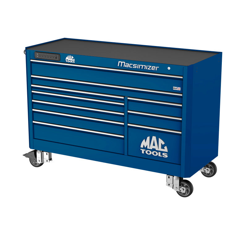Macsimizer® 10-Drawer Workstation - Sapphire Blue - M6627P-BL