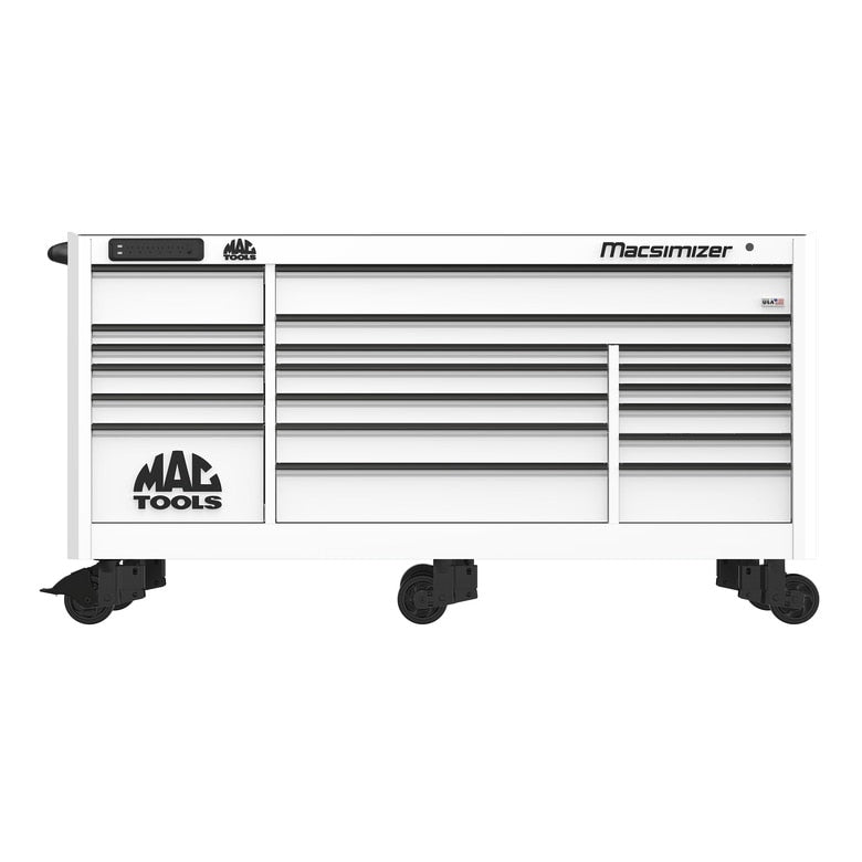 Macsimizer® 21-Drawer Workstation - Titanium White - M8827P-WT