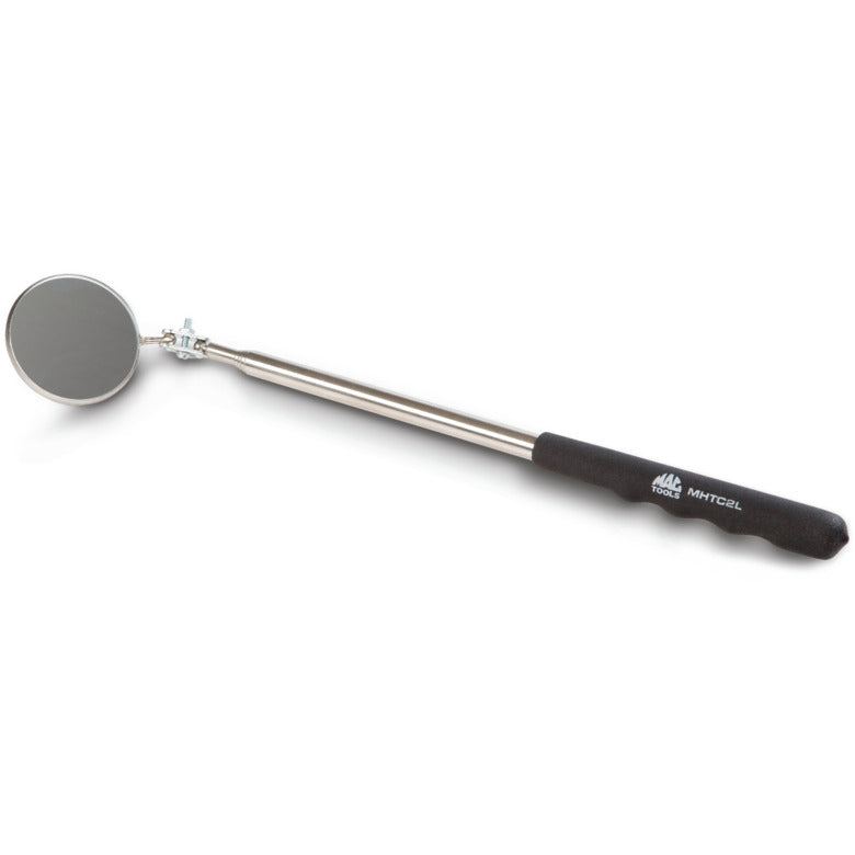 Telescoping Roound ExtraLong Magnifying Inspection Mirror 21/4