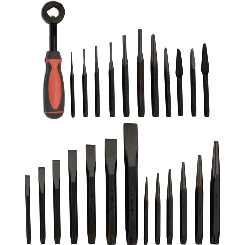 25-PC. Punch and Chisel Set - PC25KSS