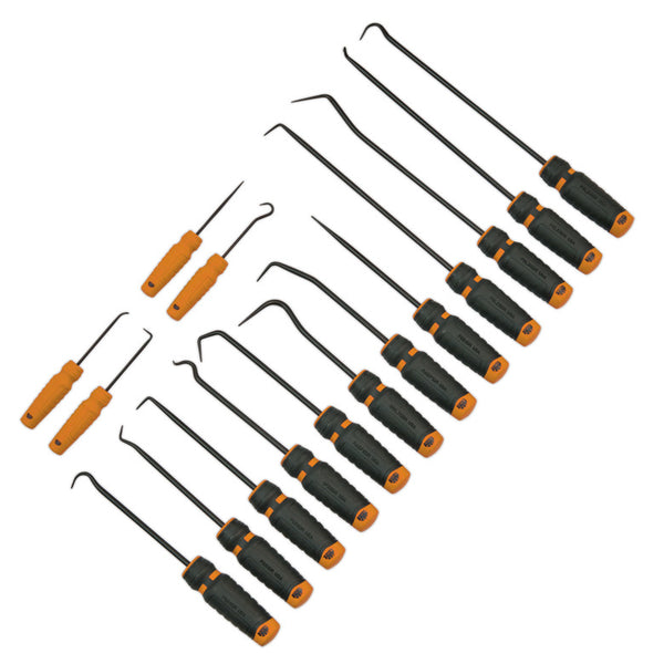 16-PC. Mac-Grip™ Pick Set - Orange - PS16DO | Mac Tools