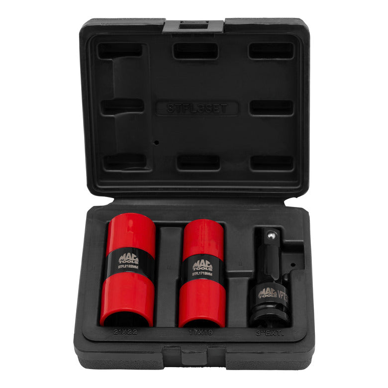 3-PC. Thin Wall Flip Socket Set - STFL3SET | Mac Tools