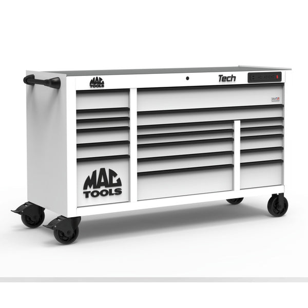 Tech™ Series 18-Drawer Workstation - Titanium White - T6725P-WT